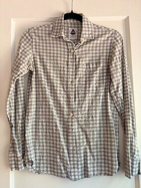 Tradlands organic cotton gingham shirt